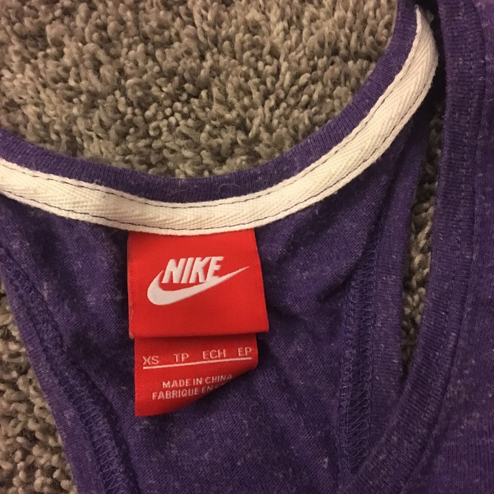Purple Nike Racerback Tank - Picture 3 of 4
